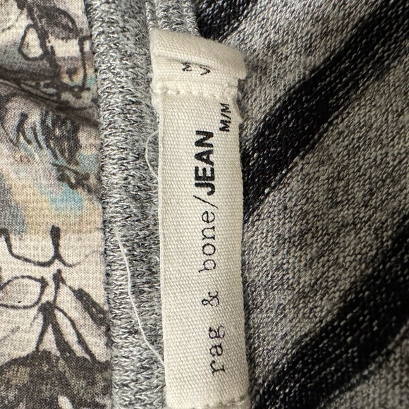 Rag and Bone Gray and Black Striped Dress size Medium EUC - Picture 5 of 6